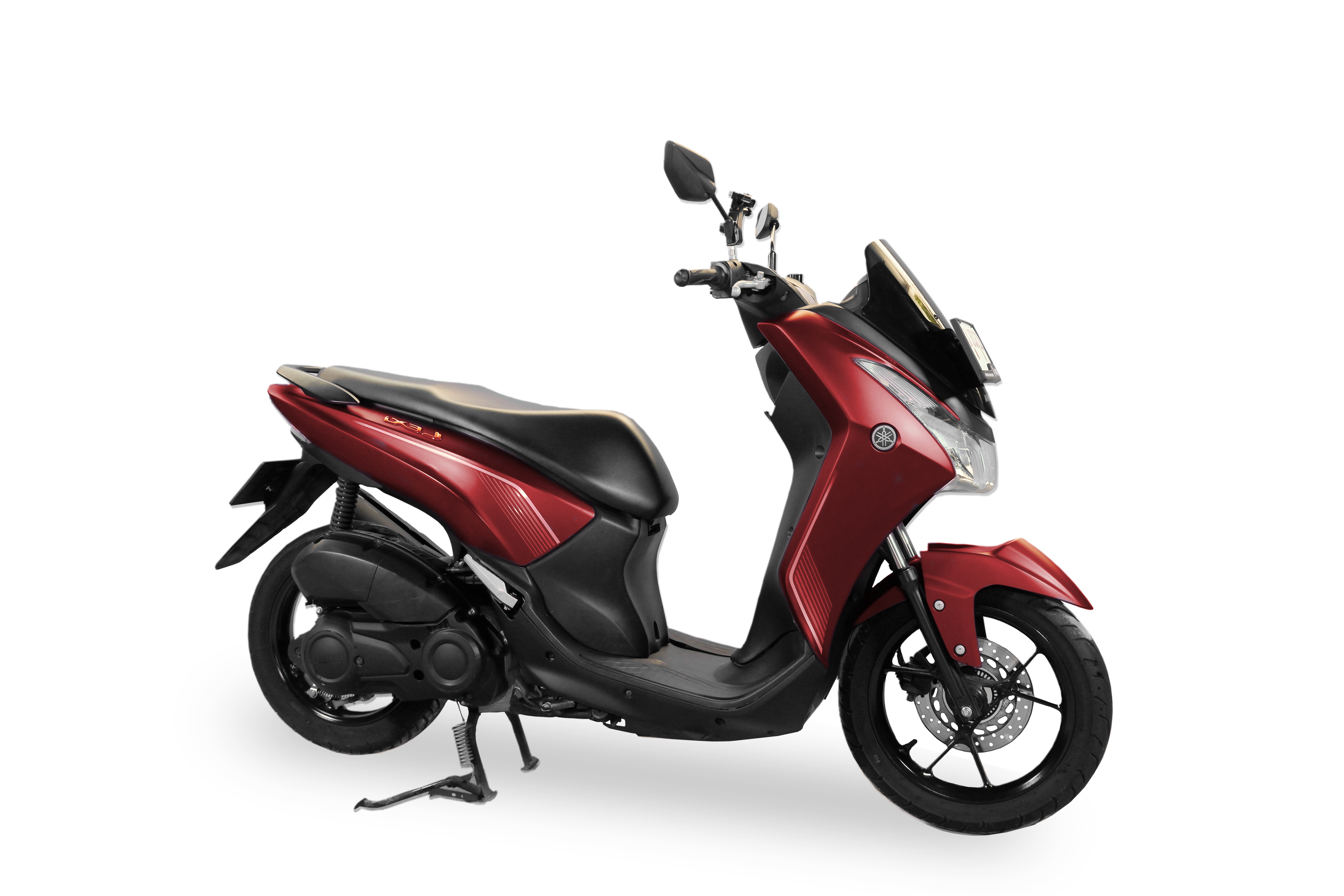 Mieten Sie einen Yamaha Lexi 125 (rot)
